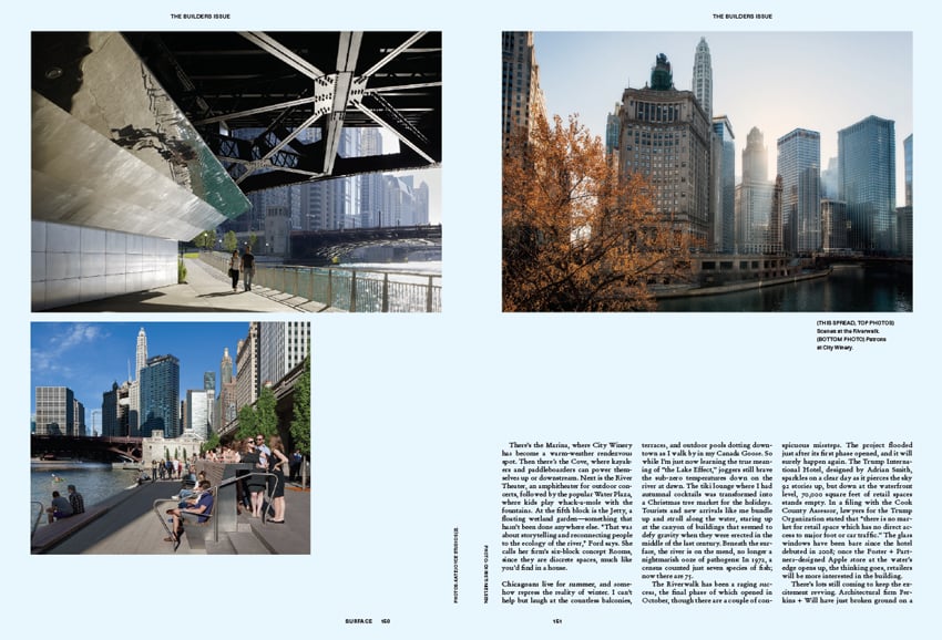 Chicago landscapes by Lucy Hewett for Surface Magazine