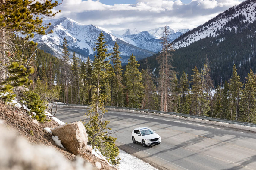 The mountains of Colorado captured in a shot by Matt Jones for Mazda