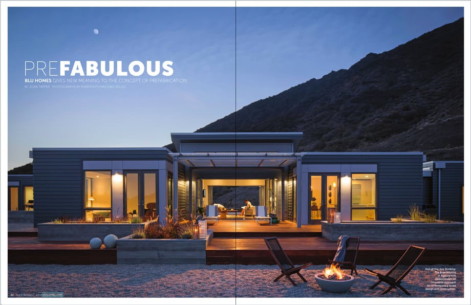 Tearsheet from Los Angeles-based architectural photographer, Michael Kelley.
