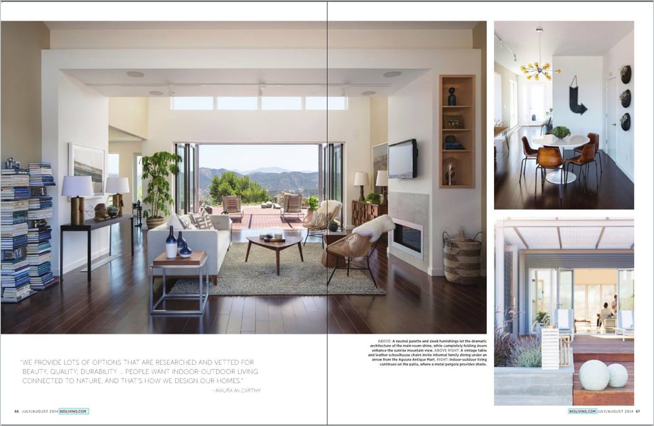 Tearsheets from Los Angeles-based architectural photographer, Michael Kelley.