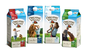 Portrait images taken by Madison-based portraiture and landscape photographer David Nevala featured on Organic Valley milk cartons.