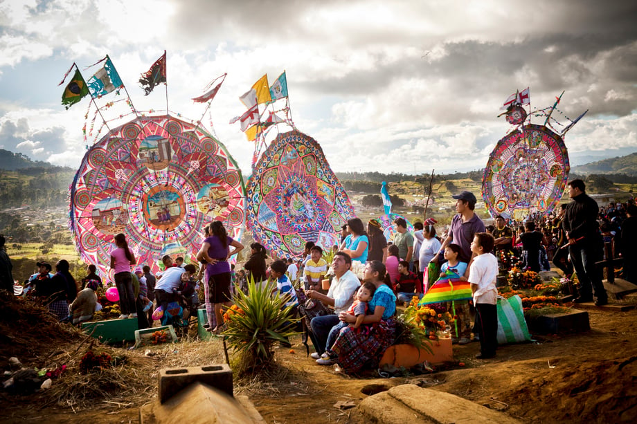 A gathering in Guatemala shot by Madison, Wis.-based photojournalist Lianne Milton