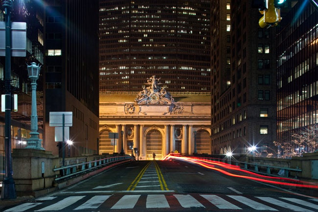An image from New York City-based photographer Evan Joseph's new book, New York City at Night