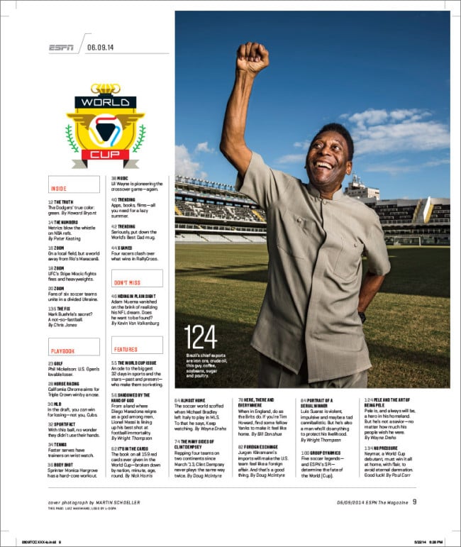 São Paolo, Brazil-based photographer and director Luiz Maximiano was hired by ESPN to shoot soccer superstar Pelé.