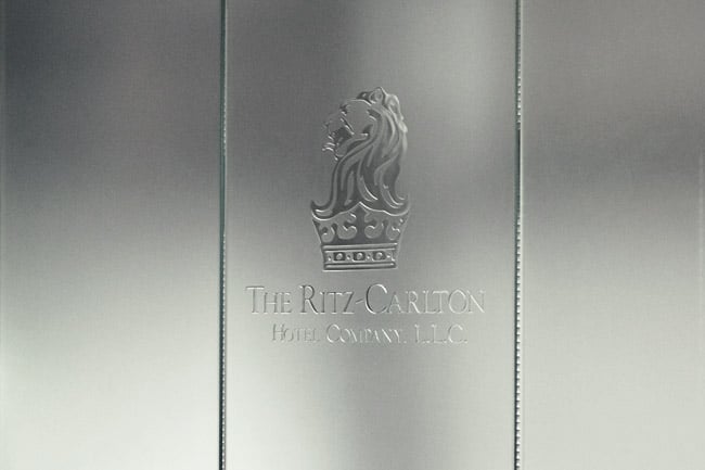 The Ritz-Carlton sign