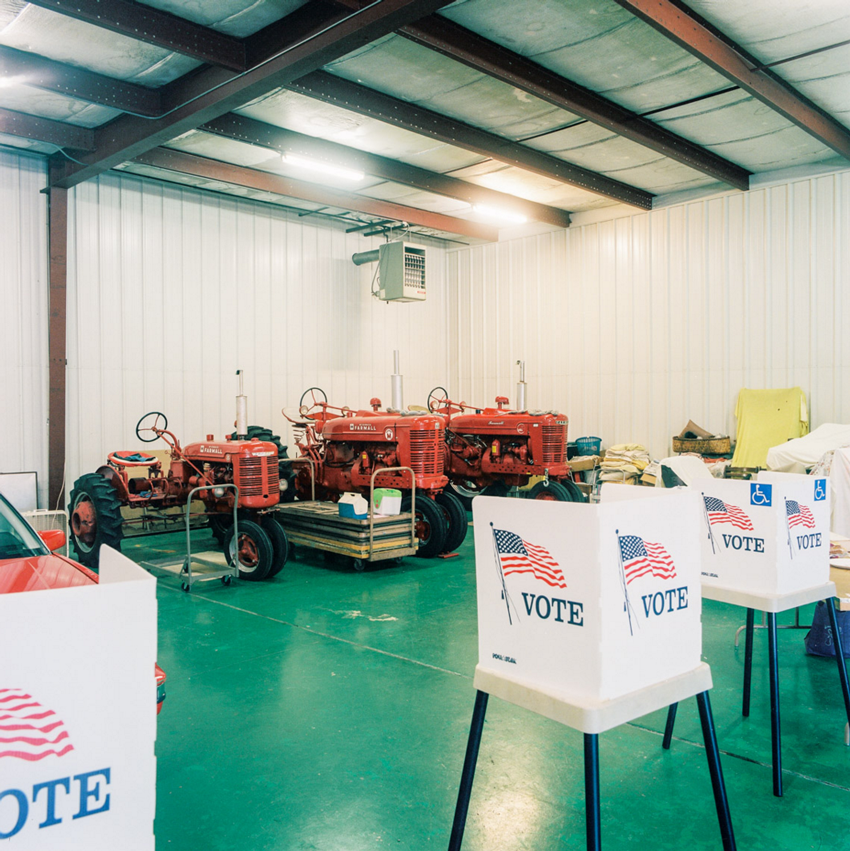 ryan donnell photo, polling places, voting stations, pictures of voting booths, weird voting booths, elections