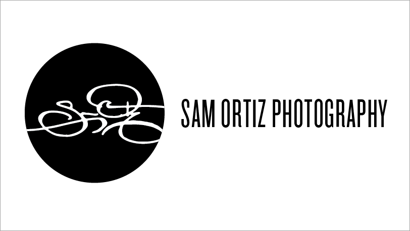 first round of logo ideation for photographer Sam Ortiz 