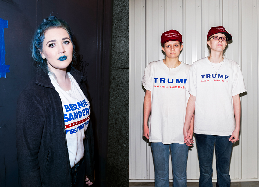 Chicago-based photographer Saverio Truglia photographs democrats and republicans.