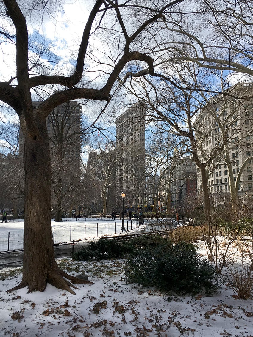 Last week, a crew of wonderful machine experts braved the snow and headed up to New York City to meet with agencies, Saatchi & Saatchi Wellness, Pilot Fiber, and M. Booth.