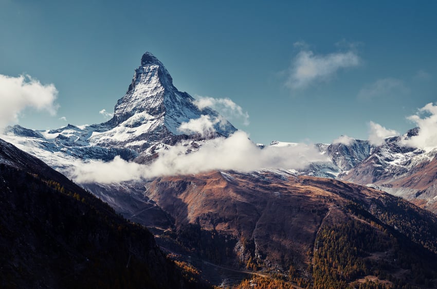 The Matterhorn shot by Thomas Chadwick for Helvetisch