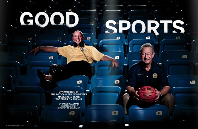 Tearsheets from Connecticut-based portrait and sports photographer Christopher Beauchamp.
