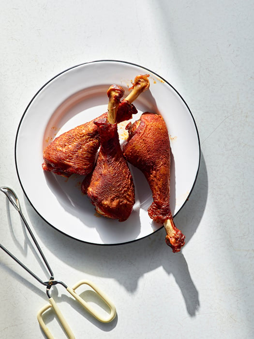 Chicken drumsticks photographed by Dhanraj Emanuel for Keto BBQ. 