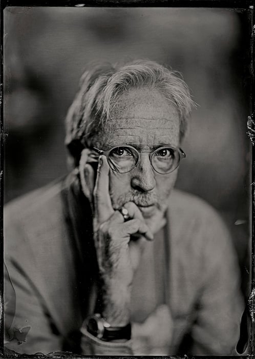 Earl Richardson, as photographed by fellow photographer and wet plate mentor Jeff Schotland.