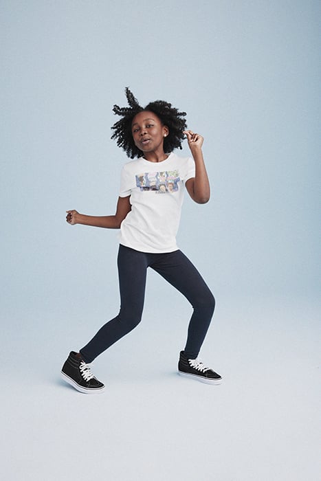 Girl dancing. Photographed by Janelle Bendycki for Abercrombie Kids. 