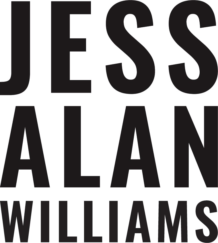 The finished product of Jess Williams' Wordmark