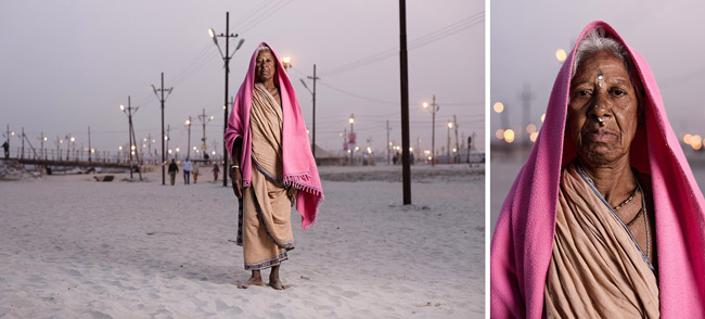 Paris-based documentary and portrait photographer Max Riché traveled to witness the Maha Kumbh Mela for his project Climate Heroes.