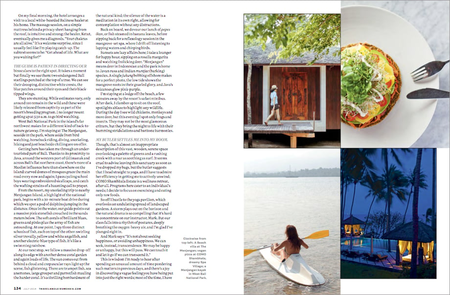 Tearsheets from Singapore-based commercial and editorial photographer Lauryn Ishak.