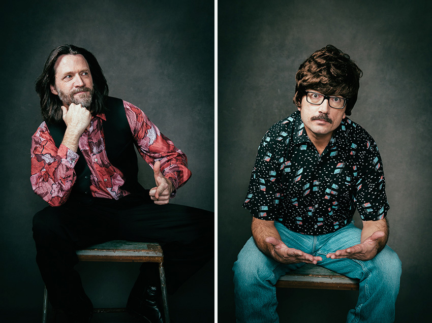 Nashville-based photographer Jason Myers portraits of singer-songwriter Dierks Bentley's alter-ego, Douglas, and his "band," the Hot Country Knights.