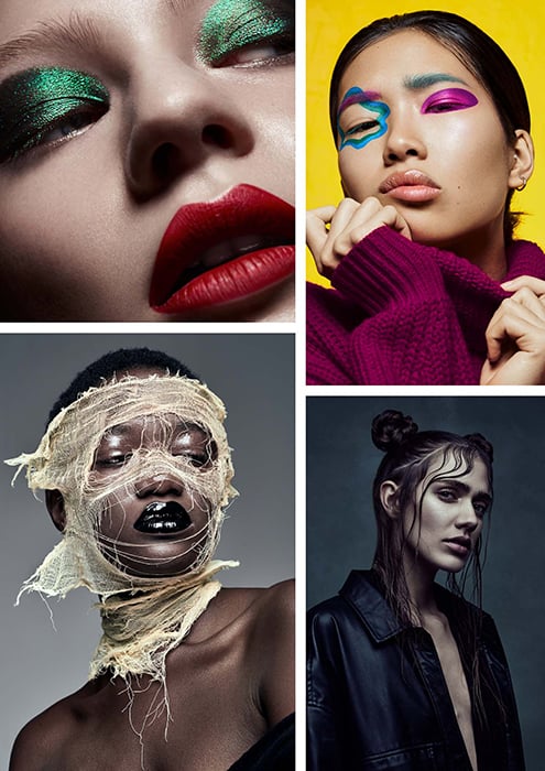 Creative beauty composition made by Switzerland-based photographer Quentin Décaillet. 