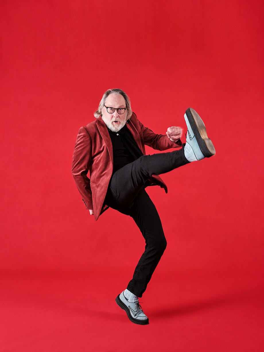 Vic Reeves shot by Michael Leckie for BBC