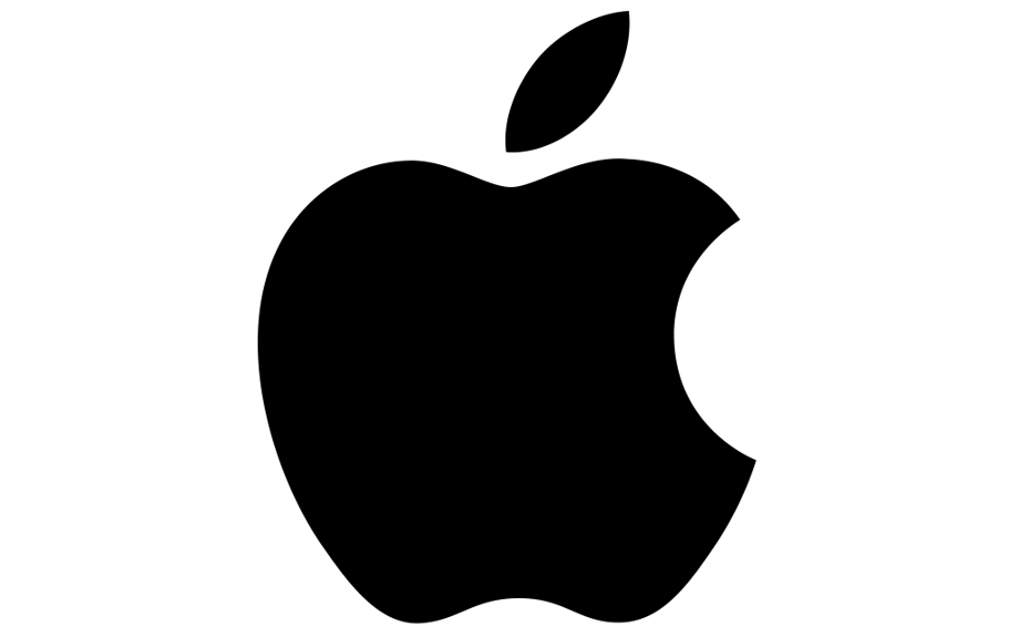 The apple logo is an example of a pictogram 