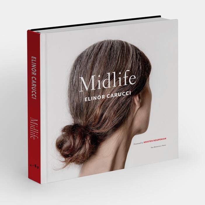 An image of Midlife - a book by Elinor Carucci and a traditional photobook publisher - Monacelli Press.