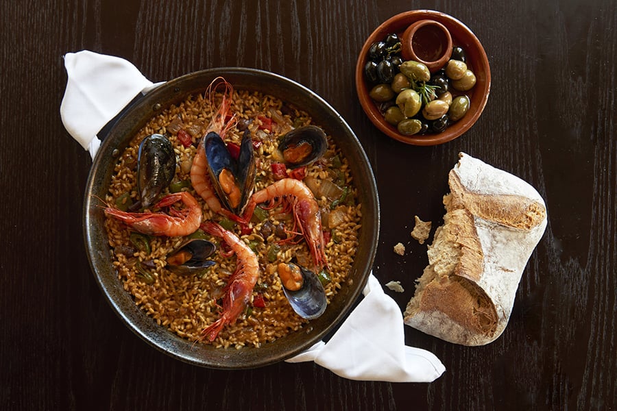 Paella by London photographer Anthony Parkinson