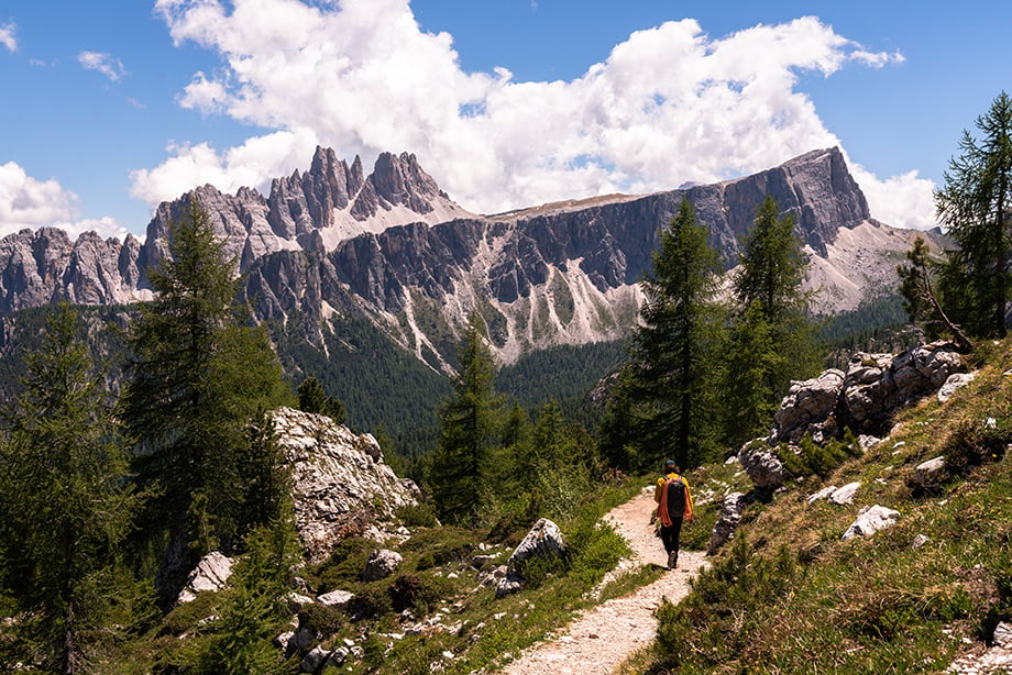 Dolomites pastoral valleys shot by Chandler Borries