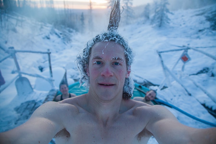 Nathaniel Wilder Alaska selfie