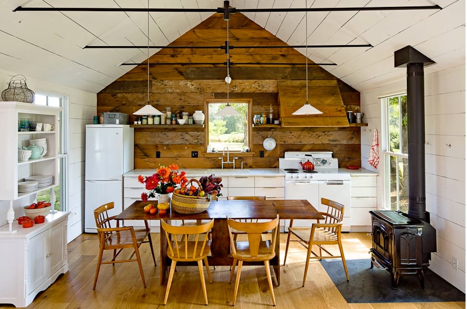 Interior of Jessica Helgerson's tiny home, shot by Portland, Ore-based lifestyle photographer Lincoln Barbour