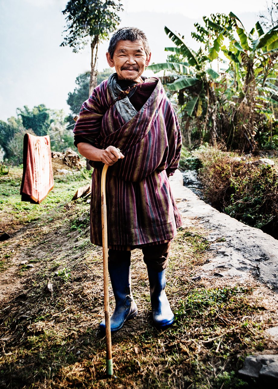 Photo of Bhutan native shot by Michael Marquand for MyBhutan.