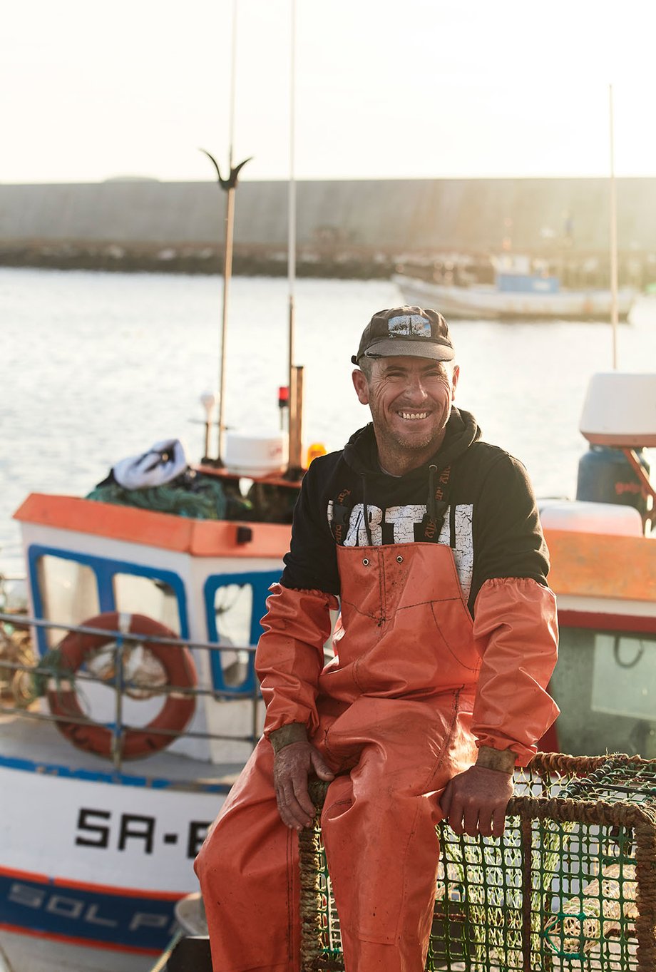 Richard James Taylor photographs a fisherman for National Geographic Traveller