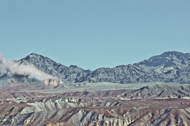 Rickett & Sones shot of mountain range