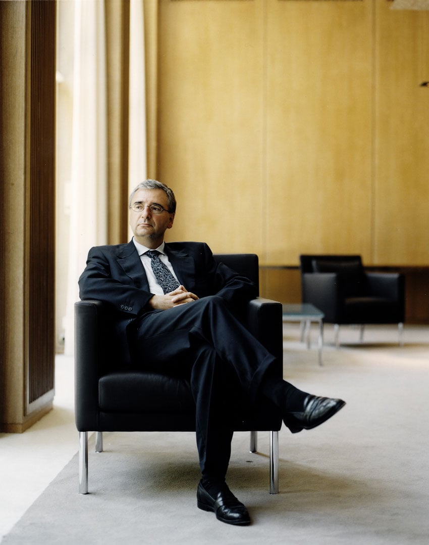 Photo of Austrian businessman Paul Achleitner
