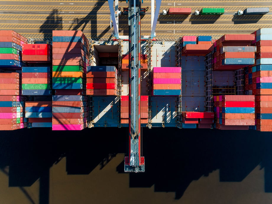 Ryan Ketterman JAXPORT Aerial Shipping Containers