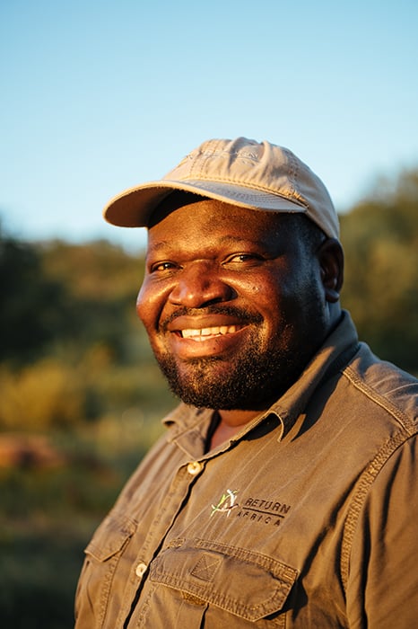 Portrait of Employee at Makuleke Contractual Park, Kruger National Park by Ben Pipe