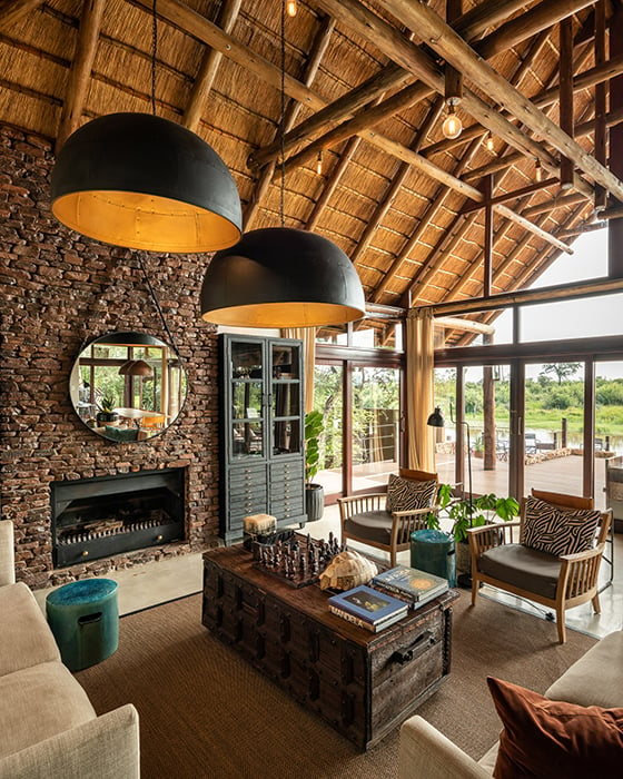 Marataba Conservation Camp Lodge interior by Ben Pipe