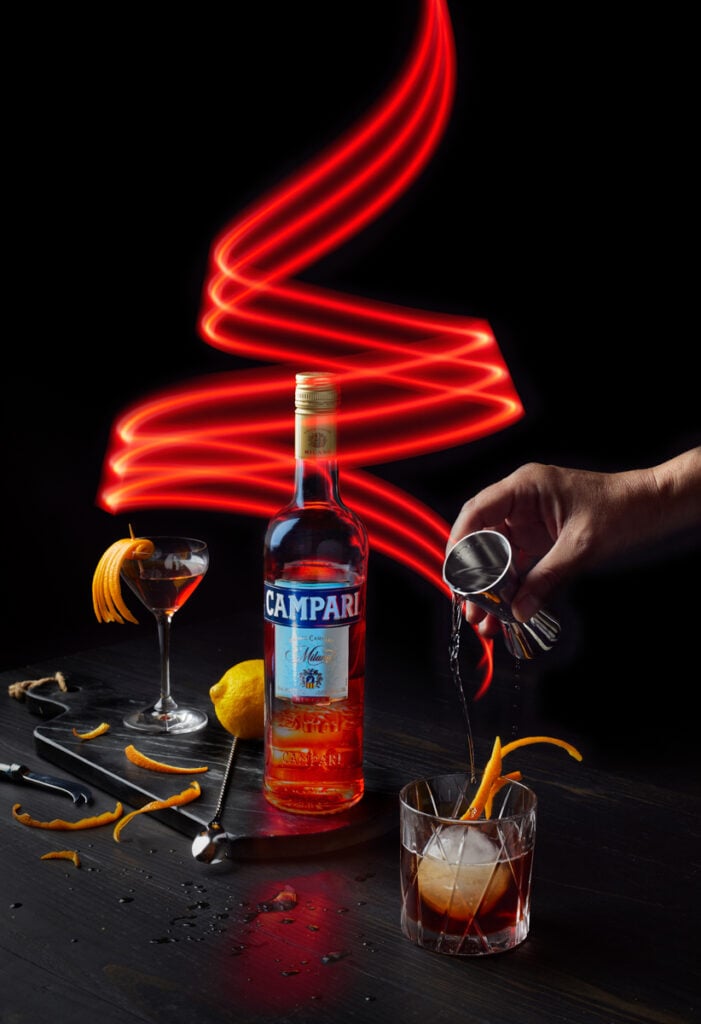 Campari and cocktails by photgrapher Chava Oropesa of Oakland, California