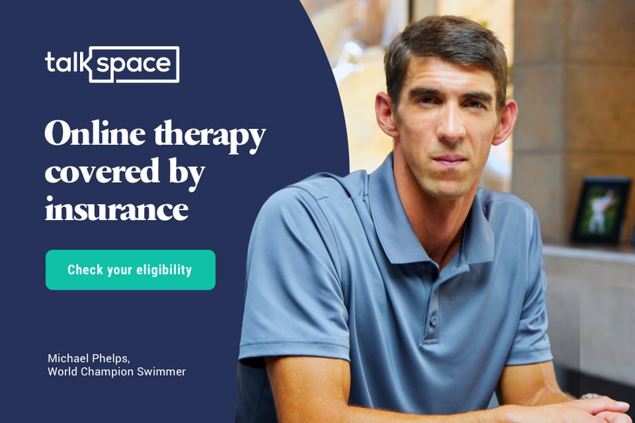 Promo piece of Michael Phelps for Talkspace.