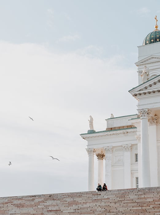 Helsinki Cathedral shot by Toby Mitchell