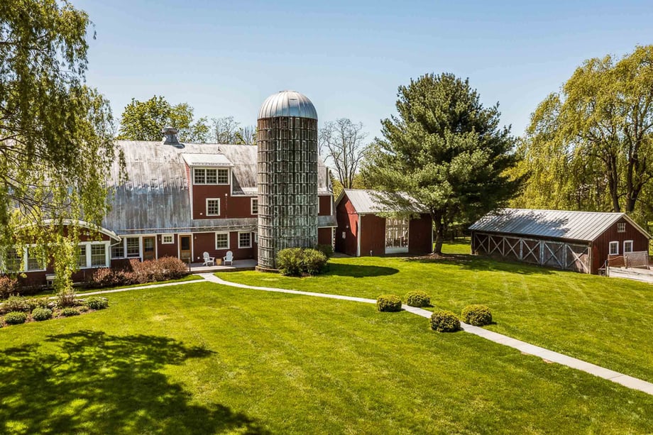 Photo of The Grateful Farm in Hudson Valley, New York, taken by photographer Andy Ryan. 