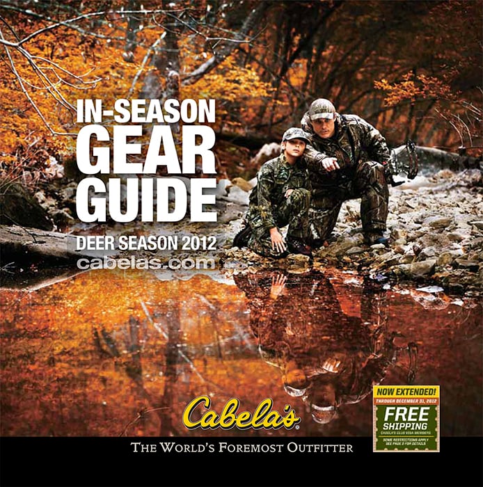 Photo of a hunter and his son for Cabela's by St. Louis-based adventure/outdoor photographer Nate Luke. 