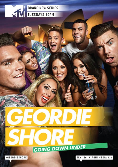 Photo of the MTV Geordie Shore cast members taken by UK-based lifestyle, portraiture, and drinks photographer Jacob Niblett 
