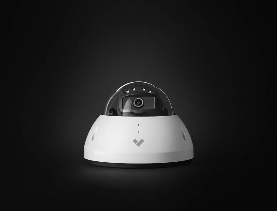 Photo of a surveillance camera taken by San Francisco-based product photographer Sean Dagen. 
