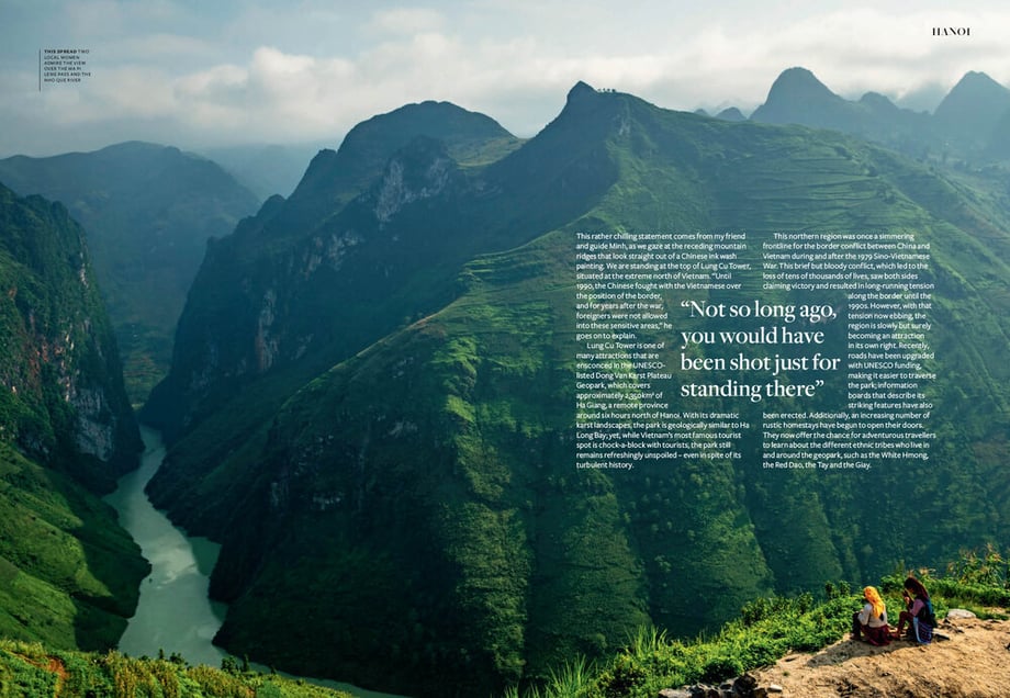 A landscape photo of Mountains by Tim Gerard Barker in Silkwinds Magazine