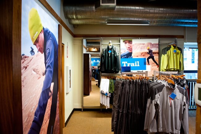 Sports, lifestyle, and fitness photographer Mike Tittel worked with Columbia Sportswear for their website and in-store imagery. 