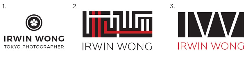 Irwin Wong's logo selections from round 2.