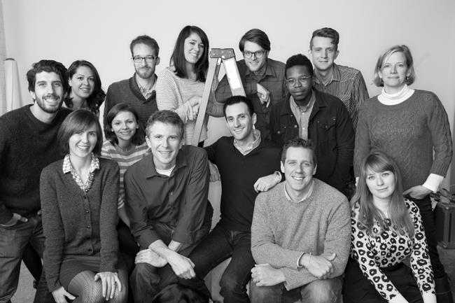 The Wonderful Machine team in 2012