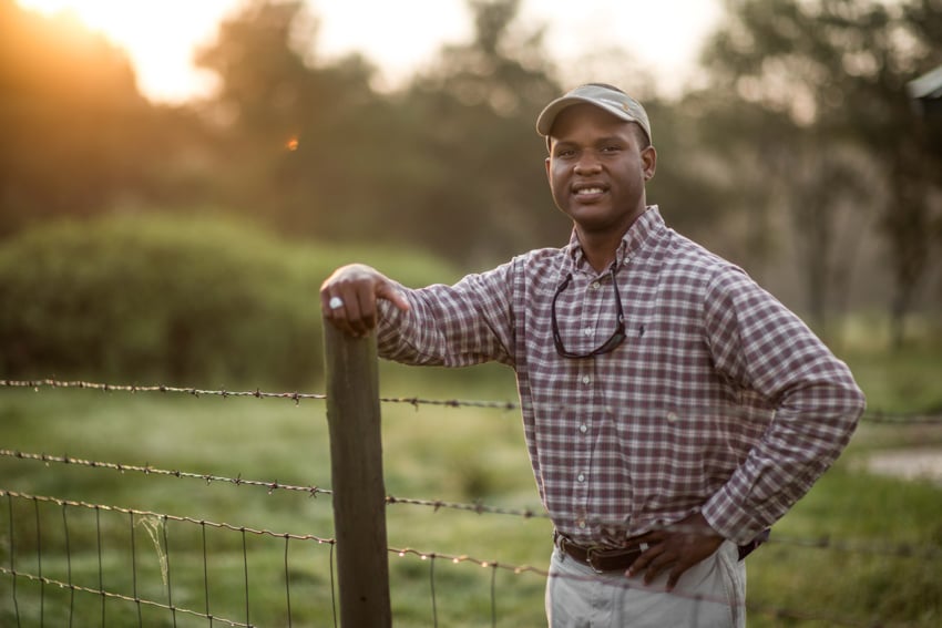 Portraits of local farmers for the South Carolina Agriculture Commission photographed by Sean Rayford.