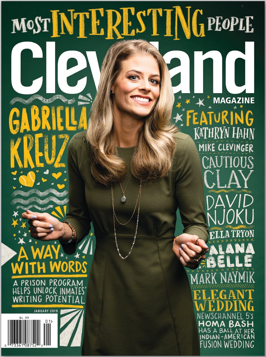 Gabriella Kreuz by photographer Angelo Merendino for Cleveland Magazine